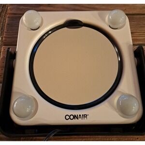 Vintage 1980s Conair OR2 Lighted Makeup Mirror – Tested-Works-used Condition